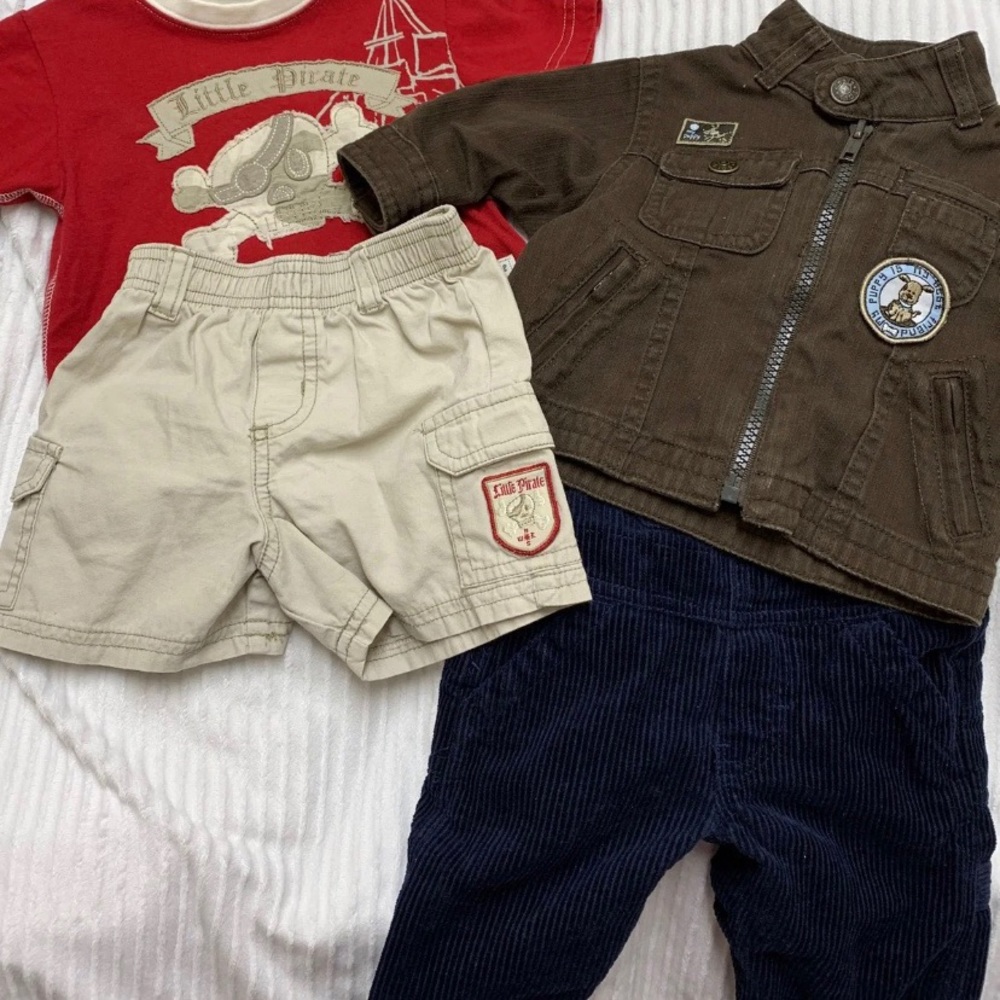 Baby Outfit, Jacket & Overalls, Size 0-3M